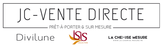 JC VENTE DIRECTE - marque de prêt-à-porter homme et femme et chemise sur-mesure homme